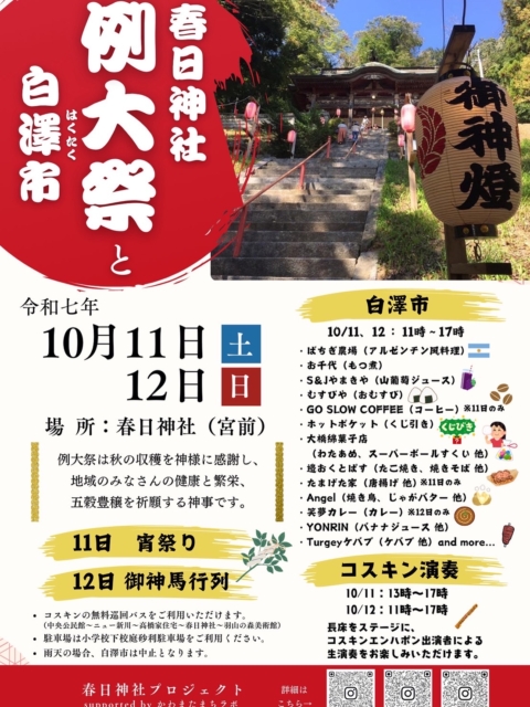 白澤市のチラシ